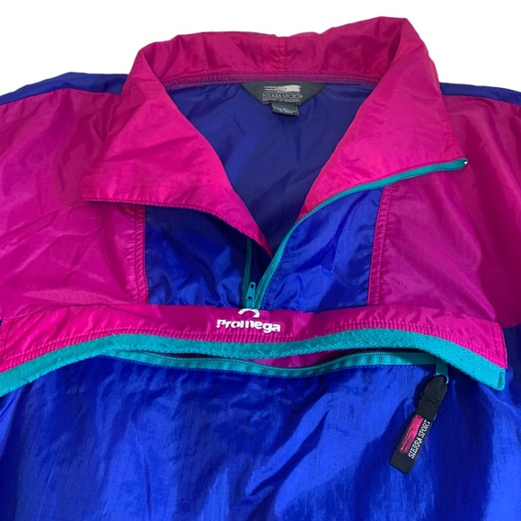 Sierra Sport Promega 1/4 Zip Ladies Pullover Rain Windbreaker Sz M - Picture 2 of 6